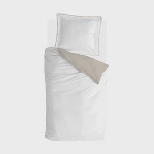 Walra - Dekbedovertrek Classy Tencel - 140x220 - Off White | Beige