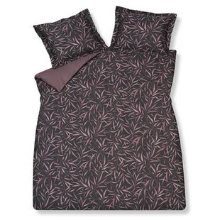 Moonlit Dekbedovertrek | 240 x 200|220 cm | Zwart | Paars