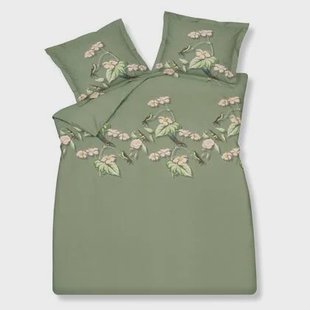 Starling Dekbedovertrek Smoke Green | 140 x 200|220 cm | Groen