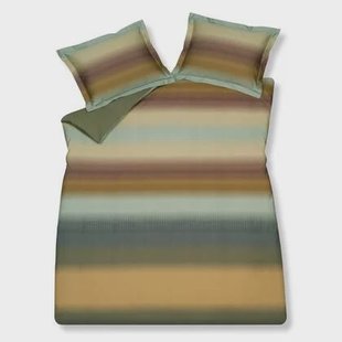 Luminous Dekbedovertrek | 240 x 200|220 cm | Bruin | Groen | Blauw