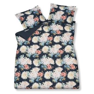 Floral Bliss Dekbedovertrek Blue Ink | 140 x 200|220 cm | Blauw