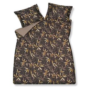 Zen Garden Dekbedovertrek Dark Chocolate | 140 x 200|220 cm | Bruin