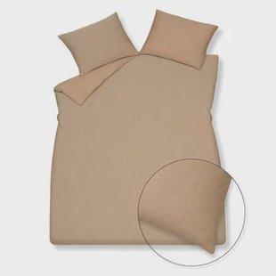 Pure 85 Dekbedovertrek Praline | 240 x 200|220 cm | Bruin