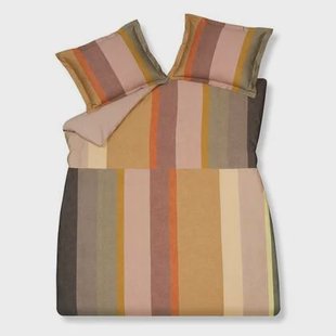Reveal Dekbedovertrek | 240 x 200|220 cm | Bruin | Groen | Geel | Goud