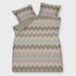 Ziggy Dekbedovertrek Thyme | 200 x 200|220 cm | Groen | Satijnkatoen