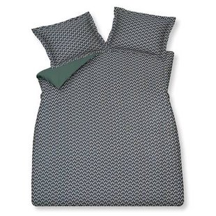 Jive Dekbedovertrek Oceanview | 140 x 200|220 cm | Groen | Blauw