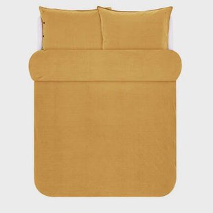 Marc O&apos;Polo Dekbedovertrek Katoen Renforcé Senja - golden yellow