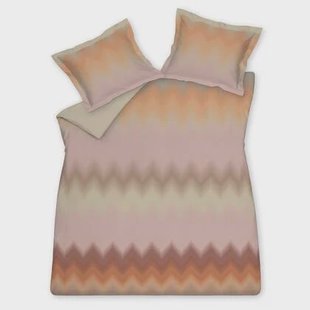 Dynamic Dekbedovertrek | 200 x 200|220 cm | Roze | Oranje