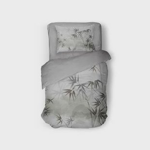 Eleganzzz Dekbedovertrek Micropercal Silent Grove - grey