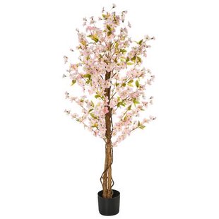 Beliani - SAKURA - Kunstplant - Roze - 150 cm - Synthetisch materiaal