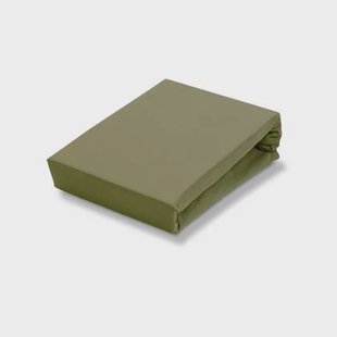 Jersey Supreme Hoeslaken Martini Olive | 80-100 x 190-220 cm | Groen