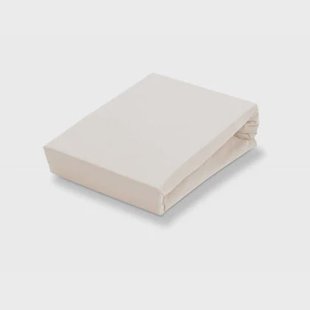 Hoeslaken Natural | Ivoor | Katoen