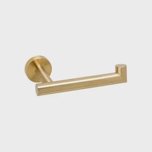 XIVADA Toiletrolhouder Mano - Inclusief schroefset - Rvs - Goud