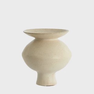 Light & Living Light&living Vaas deco Ø31x33,5 cm AJUDA mat crème-zand