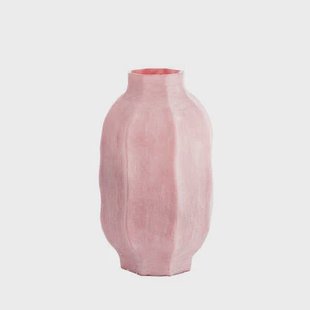 Light & Living Light&living Vaas Ø25x44,5 cm TEJEDA glas donker roze