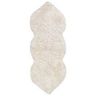 Beliani - CANBAR - Badmat - Lichtbeige - 150 x 60 cm - Katoen