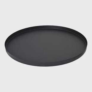 LOFT42 Brew Metalen rond Dienblad - Zwart - 60x60