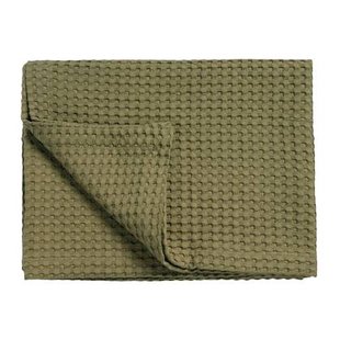 Home Pique Sprei Martini Olive | 160 x 250 cm | Groen | Katoen