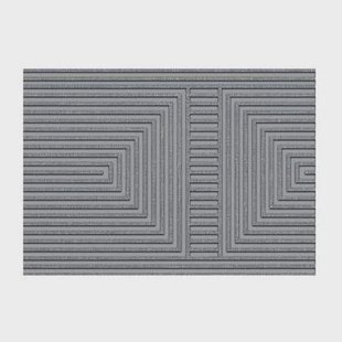 MD Entree - Deurmat - Schoonloopmat - Impression Zen - Squares Grey -