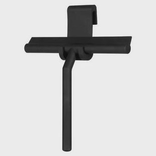 XIVADA Douchewisser - Siliconen - Vrijstaand - Met ophanghaak - Zwart