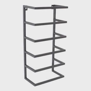 LOFT42 Kick Wandhanddoekenhouder 5 laags - Zwart - Metaal