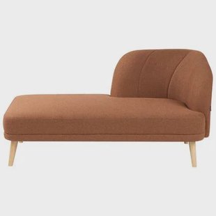 Beliani - TANLAY - Chaise longue - Goudbruin - Polyester