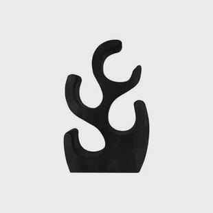 HSM Collection-Staand Wijnrek Vins 4 Flessen-26x16x40-Zwart-Munggur