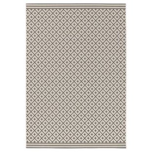 Tapeso Buitenkleed ruiten - Verdance Trellis grijs - 160x230 cm