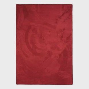 Tapeso Zacht vloerkleed - Plush rood - 240x340 cm
