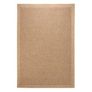 Tapeso Jute buitenkleed - Boho Stripe beige|bruin - 140x200 cm