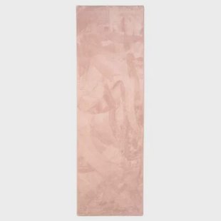 Tapeso Loper zacht - Plush roze - 80x250 cm