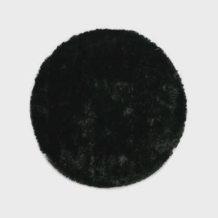 Tapeso Rond shaggy vloerkleed - Spark jade - 250 cm