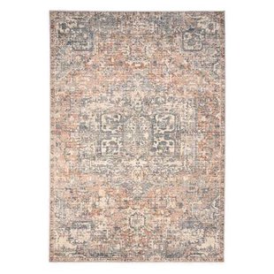 Tapeso Vintage vloerkleed - Classic Victor terracotta - 200x300 cm