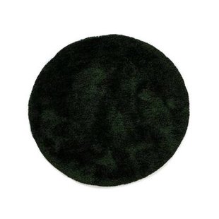 Tapeso Rond shaggy vloerkleed - Meadow jade - 200 cm