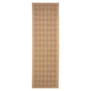 Tapeso Jute balkonkleed - Boho Jewel beige|bruin - 80x250 cm