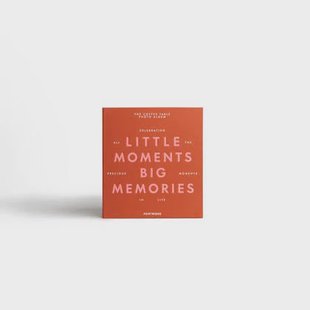 Printworks Fotoalbum - Little Moments Big Memories - Oranje