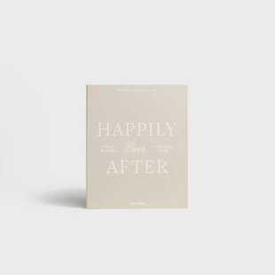 Printworks Fotoalbum Bruiloft - Happily Ever After - Beige
