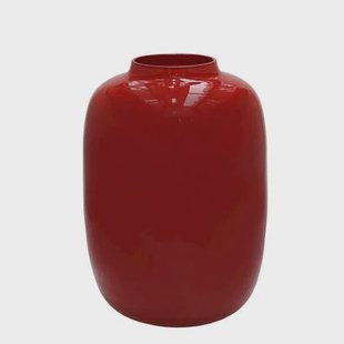 Vase The World - Vaas Artic S bright red Ø21 x H29 cm