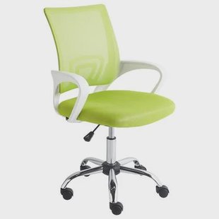 Beliani - SOLID - Bureaustoel - Limegroen - Polyester