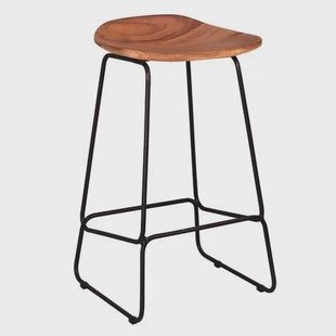 AnLi Style Barstoel hout ergo - Massief acacia - set van 4