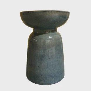 Fine Asianliving Keramische Kruk Groen Blauw