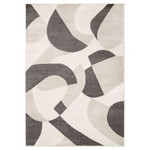 Amiah Design vloerkleed - Forme Pierre antraciet - 160x230 cm