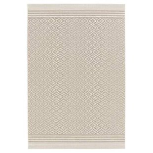 Tapeso Buitenkleed ruiten - Bask Pavilion zandkleur - 160x230 cm