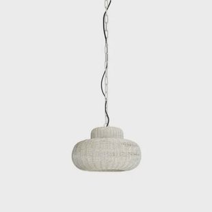 Light & Living Hanglamp Piedra - Wit - Ø35cm