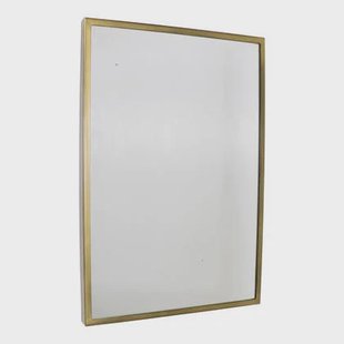 LOFT42 Industry Rectangle Spiegel - Metaal - antiek Messing - 60x40x4