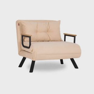 Calicosy - Slaapfauteuil SANDO - B67 cm - Beige