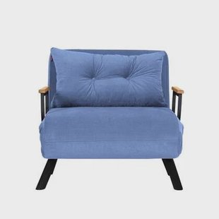 Calicosy - Slaapfauteuil SANDO - B67 cm - Blauw