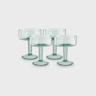 vtwonen Champagneglazen - Glazen set van 4 - 220ml