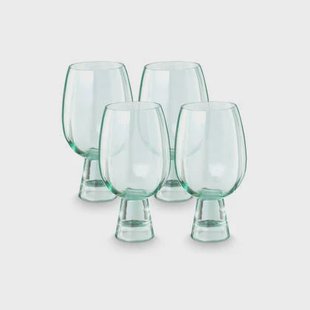 vtwonen Retro Wijnglazen - Glazen set van 4 - 430ml