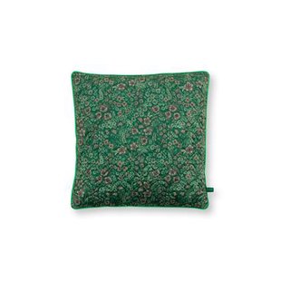 Pip Studio Sierkussen Quilted Daisy Dreams - Groen - 50x50cm